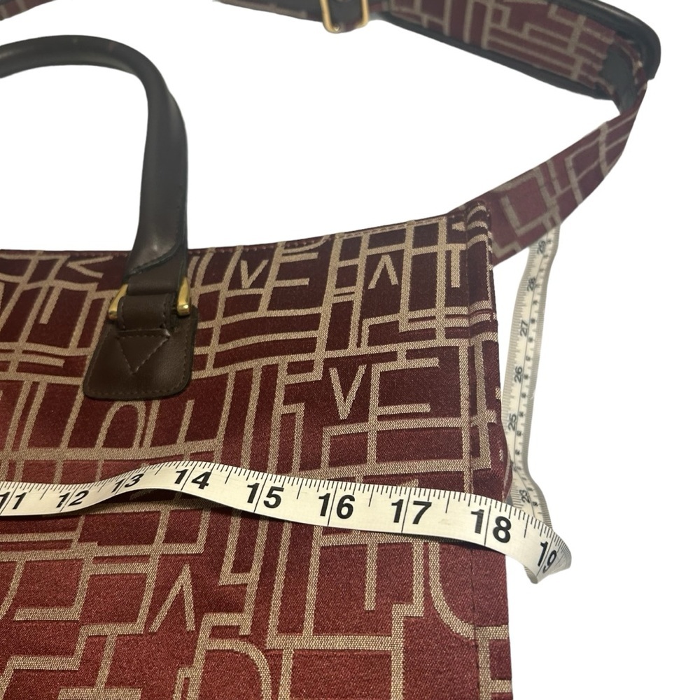 Diane Von Furstenberg DVE Logo Large Travel Bag Tote - Picture 12 of 13